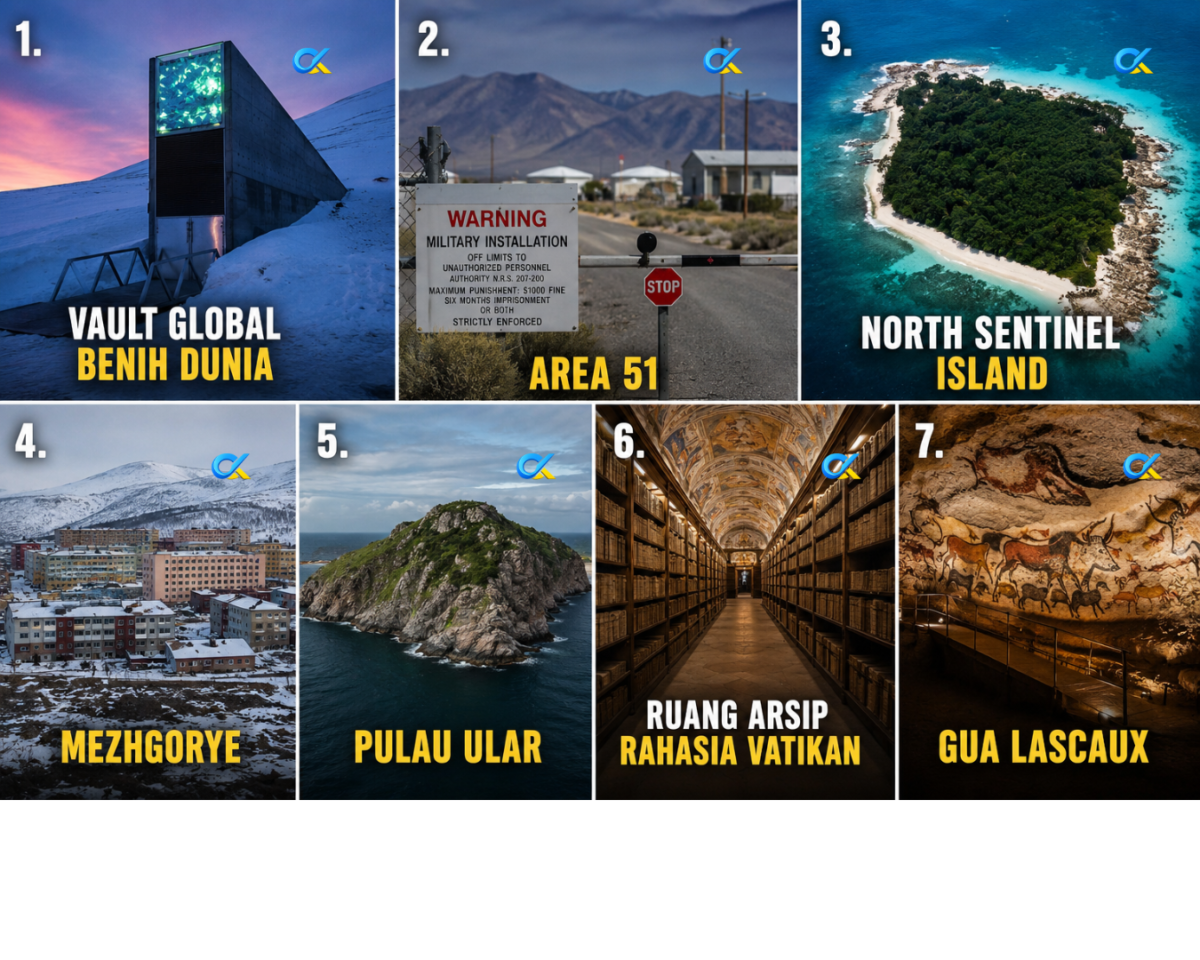 7 Tempat di Bumi yang Tidak Akan Pernah Bisa Kamu Kunjungi