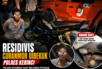 Residivis curanmor ditangkap Polres Kerinci