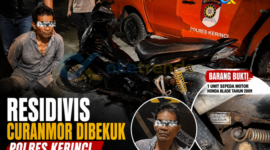 Residivis curanmor ditangkap Polres Kerinci