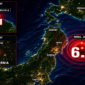 3 gempa besar guncang dunia dalam 12 jam