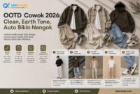 OOTD Cowok 2026: Clean, Earth Tone, Auto Bikin Nengok