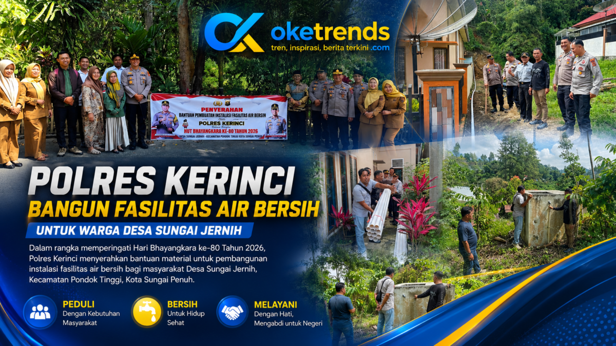 Polres Kerinci bangun fasilitas air bersih untuk warga Desa Sungai Jernih