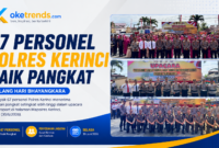 67 personel Polres Kerinci naik pangkat jelang Hari Bhayangkara ke-80