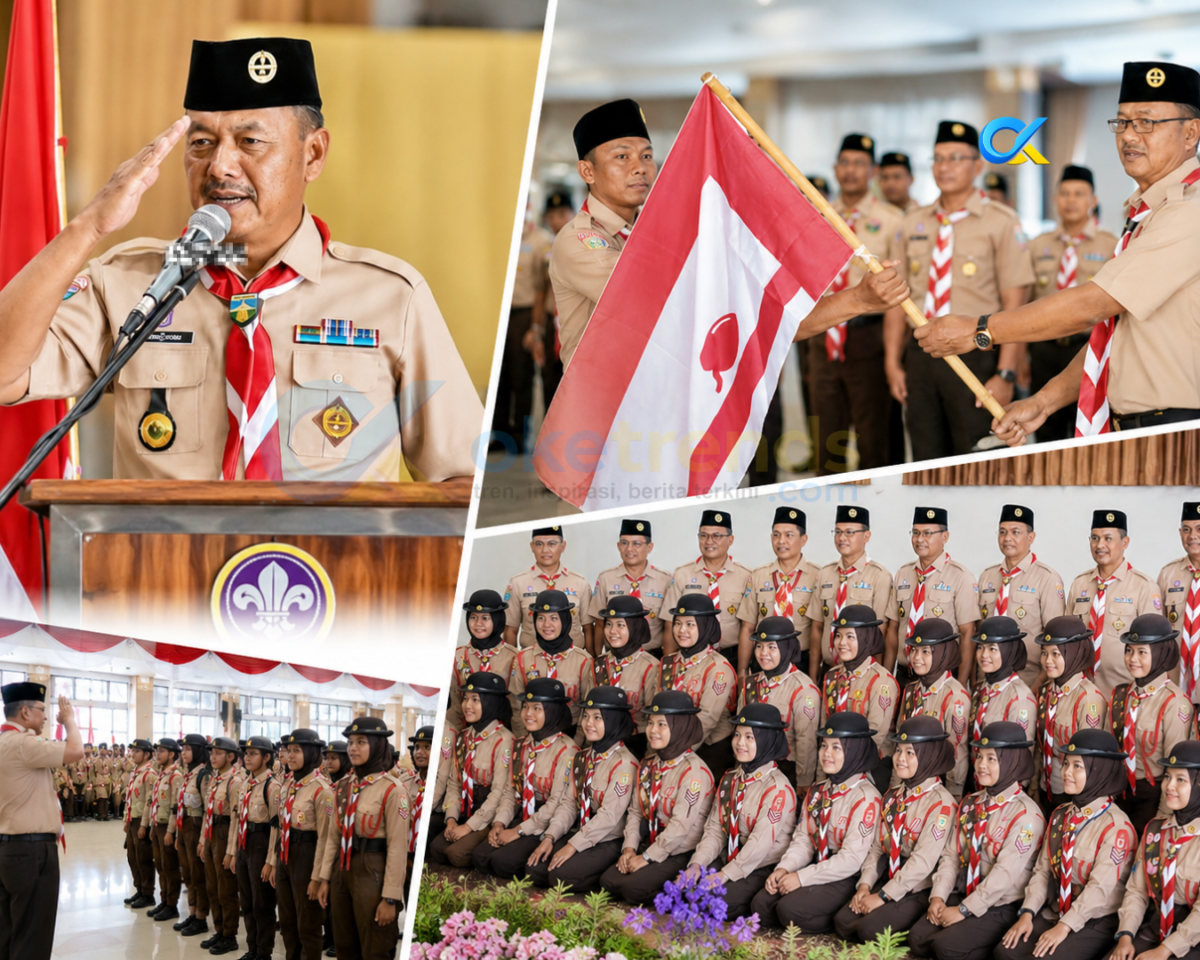 Wabup Murison lepas Kontingen Pramuka Kerinci menuju Jambore Daerah Jambi 2026