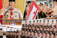 Wabup Murison lepas Kontingen Pramuka Kerinci menuju Jambore Daerah Jambi 2026