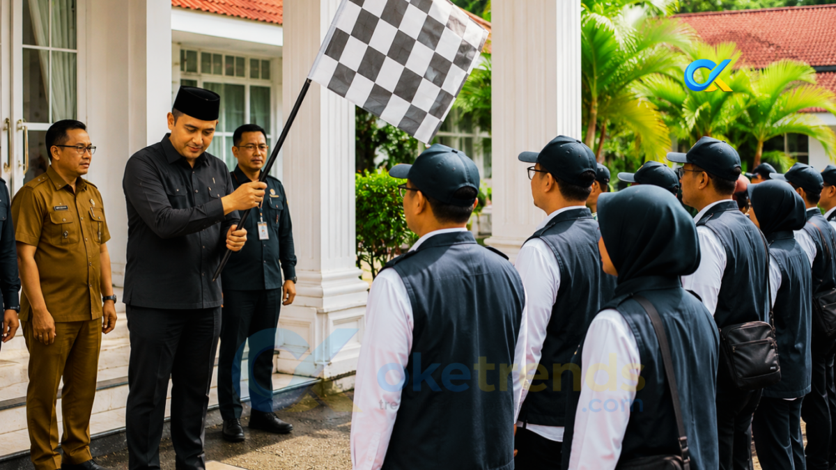 Bupati Merangin Mulai Sensus Ekonomi 2026, Foto; Asep Sanjaya
