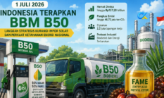 BBM B50 Berlaku Juli 2026, Pakar Nilai Kurangi Impor Energi
