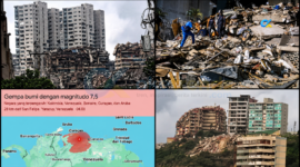 korban jiwa gempa kembar Venezuela