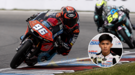 Hakim Danish pecahkan rekor Brno Moto3 Ceko 2026