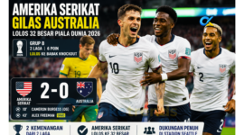 AS Auto Lolos! Australia Dibikin Gak Berkutik di Seattle