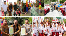 Jembatan Perintis Garuda Tanah kampung