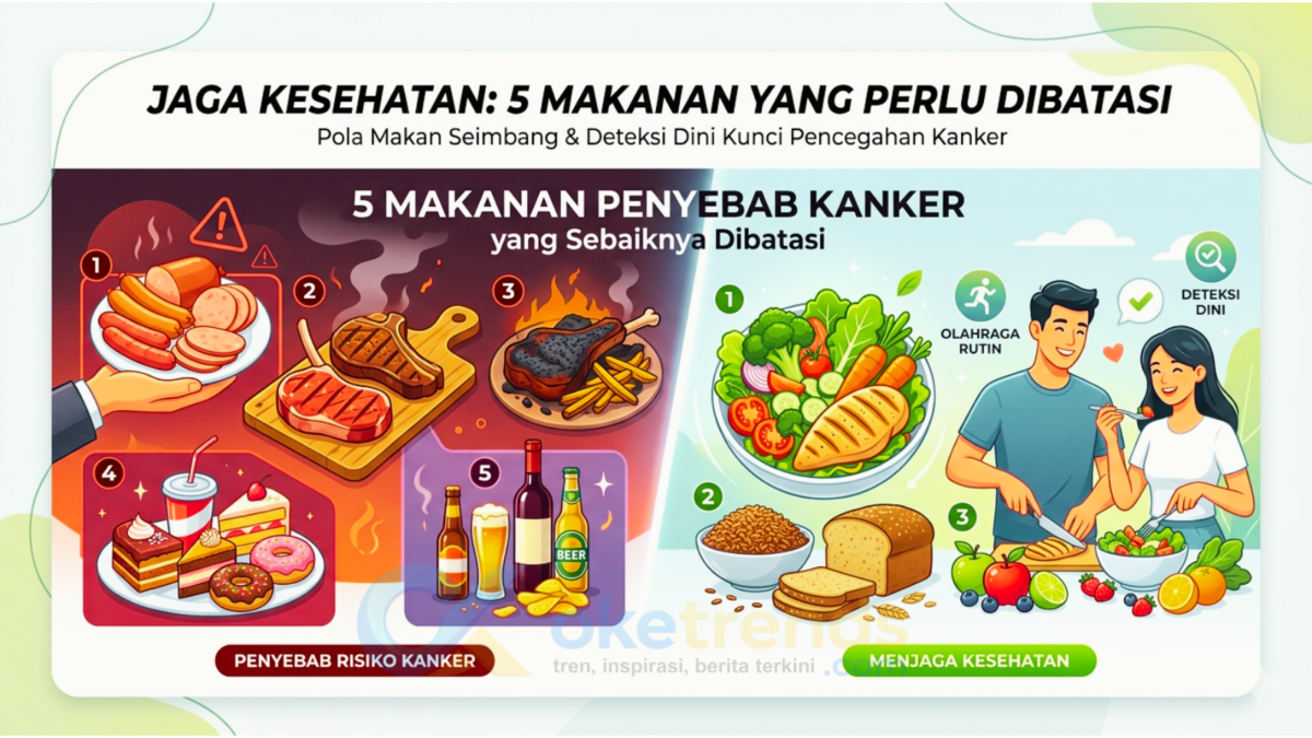 Waspadai, Konsumsi Makanan Ini Berlebihan Bisa Tingkatkan Risiko Kanker