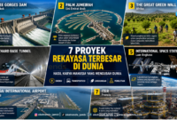 7 proyek rekayasa manusia terbesar di dunia