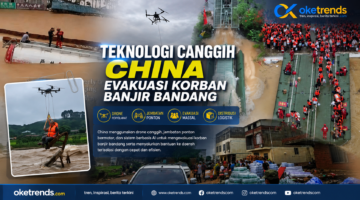 Teknologi Canggih China Evakuasi Korban Banjir Bandang