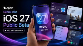 Apple resmi rilis iOS 27 Public Beta dengan fitur AI terbaru