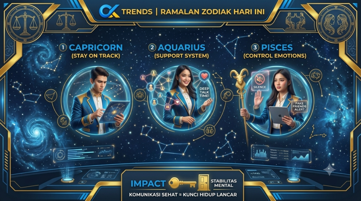 Ramalan Zodiak Hari Ini: Capricorn, Aquarius, Pisces