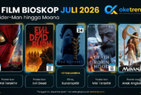 daftar film bioskop Juli 2026 terbaru