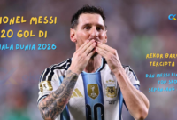 Rekor baru tercipta dan Messi kini jadi top skor sepanjang masa.