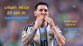 Rekor baru tercipta dan Messi kini jadi top skor sepanjang masa.