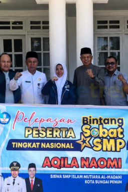 Wawako Sungai Penuh Lepas Finalis Bintang Sobat SMP 2026