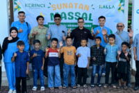 khitan massal gratis PT Kerinci Merangin Hidro