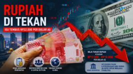 Prediksi Rupiah tembus Rp22.000 per Dolar AS