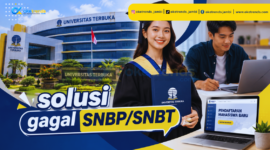 gagal SNBP/SNBT bukan akhir, masih ada peluang kuliah di PTN melalui Universitas Terbuka.