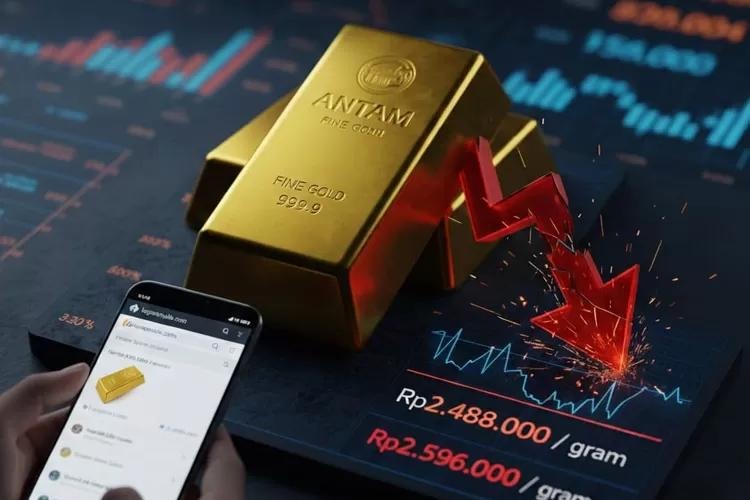harga emas Antam hari ini 14 Juli 2026