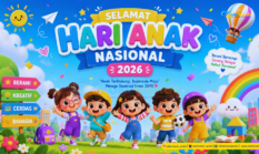 10 Ucapan Hari Anak Nasional 2026 yang Menyentuh Hati