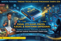 Pinjol ilegal dan rentenir dipidana