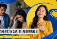 playing victim saat ditagih utang