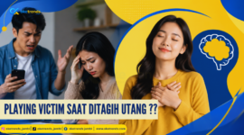 playing victim saat ditagih utang