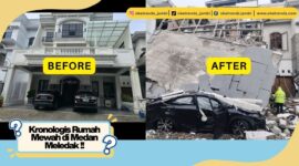 Rumah Mewah Medan Meledak