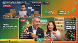 Live streaming TikTok lebih interaktif