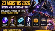 Kode Redeem FF 23 Agustus 2026