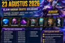 Kode Redeem ML 23 Agustus 2026