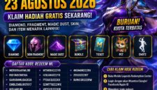 Kode Redeem ML 23 Agustus 2026
