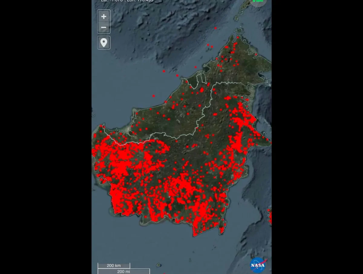 Karhutla kembali menyebar di Kalimantan,