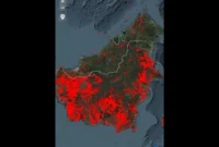 Karhutla kembali menyebar di Kalimantan,