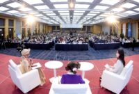 Konferensi IWPG dari berbagai negara berkumpul di Korea Selatan untuk membahas peran perempuan dalam membangun perdamaian global. (foto : UNESCO)
