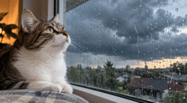 kucing bisa memprediksi cuaca