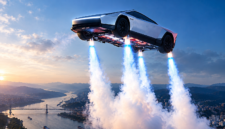 Tesla Roadster 2 mobil terbang